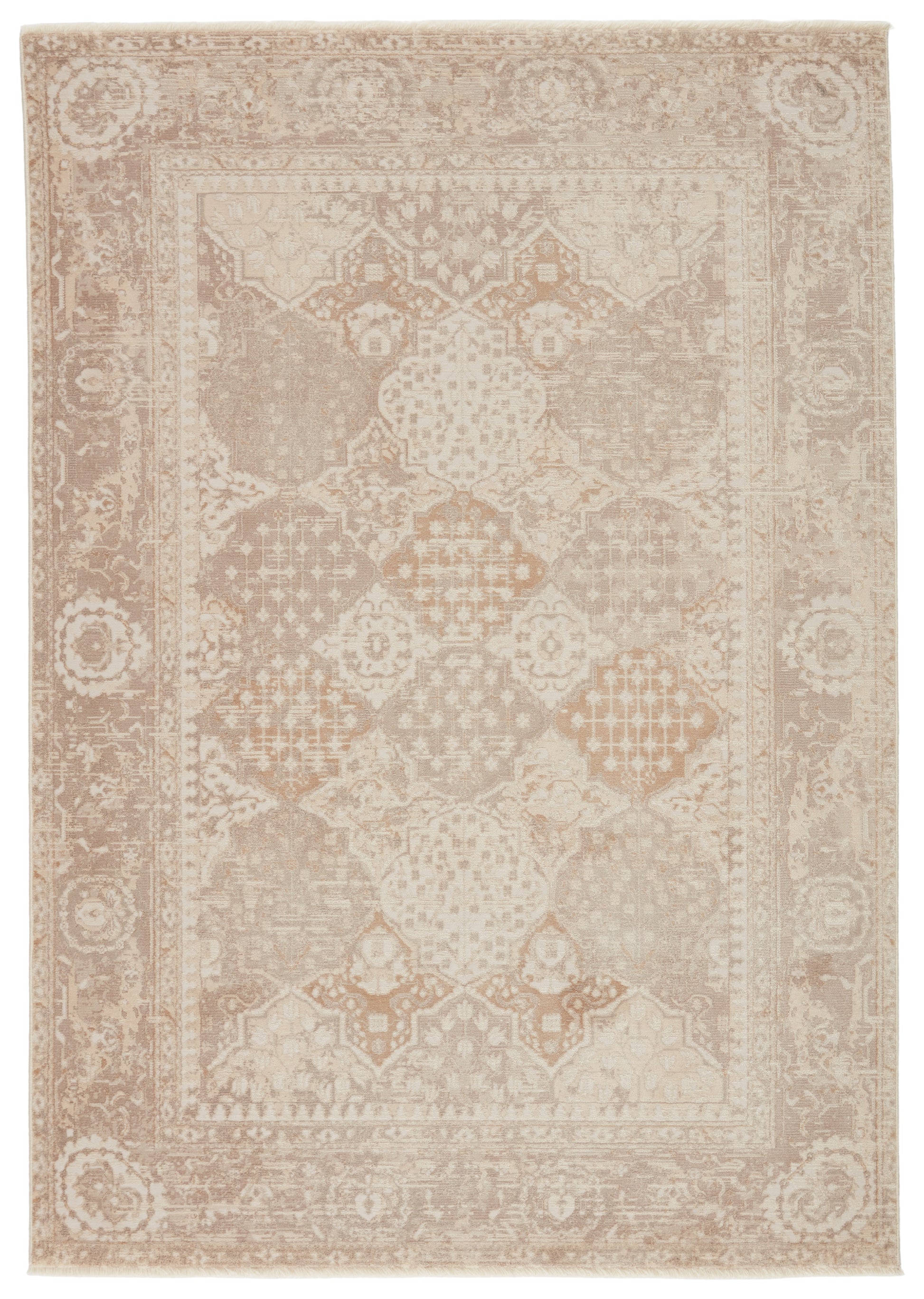 Jaipur Vienne Lourdes Vne10 Gold/Light Gray Area Rug