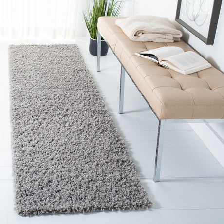 Safavieh Venus Shag Vns520F Light Grey Rug.