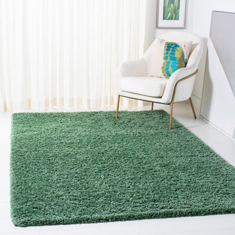 Safavieh Venus Shag Vns520Y Green Rugs.