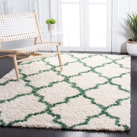 Safavieh Venus Shag Vns524A Ivory/Green Rugs.