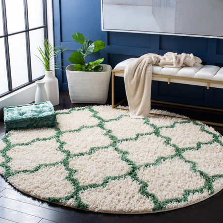 Safavieh Venus Shag Vns524A Ivory/Green Rugs.