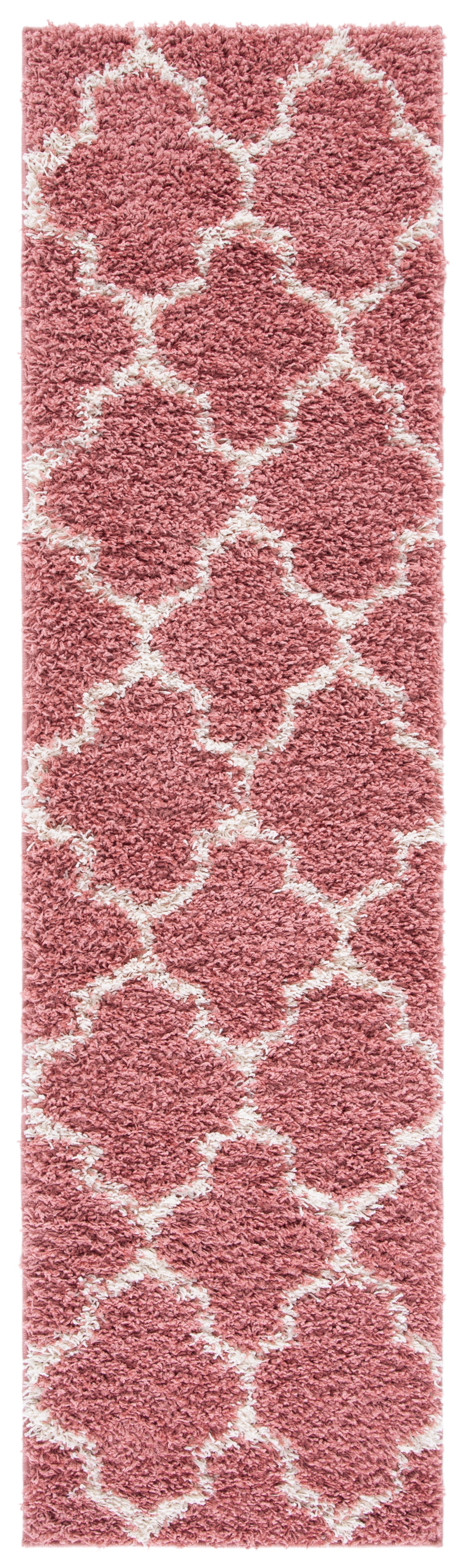 Safavieh Venus Shag Vns524U Pink/Ivory Area Rug