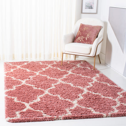 Safavieh Venus Shag Vns524U Pink/Ivory Area Rug