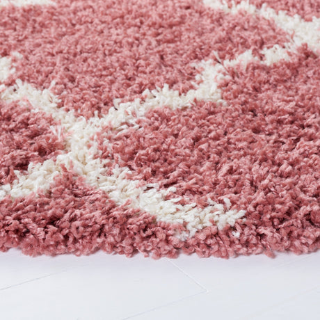 Safavieh Venus Shag Vns524U Pink/Ivory Rugs.