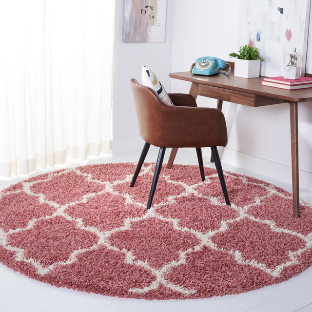 Safavieh Venus Shag Vns524U Pink/Ivory Rugs.