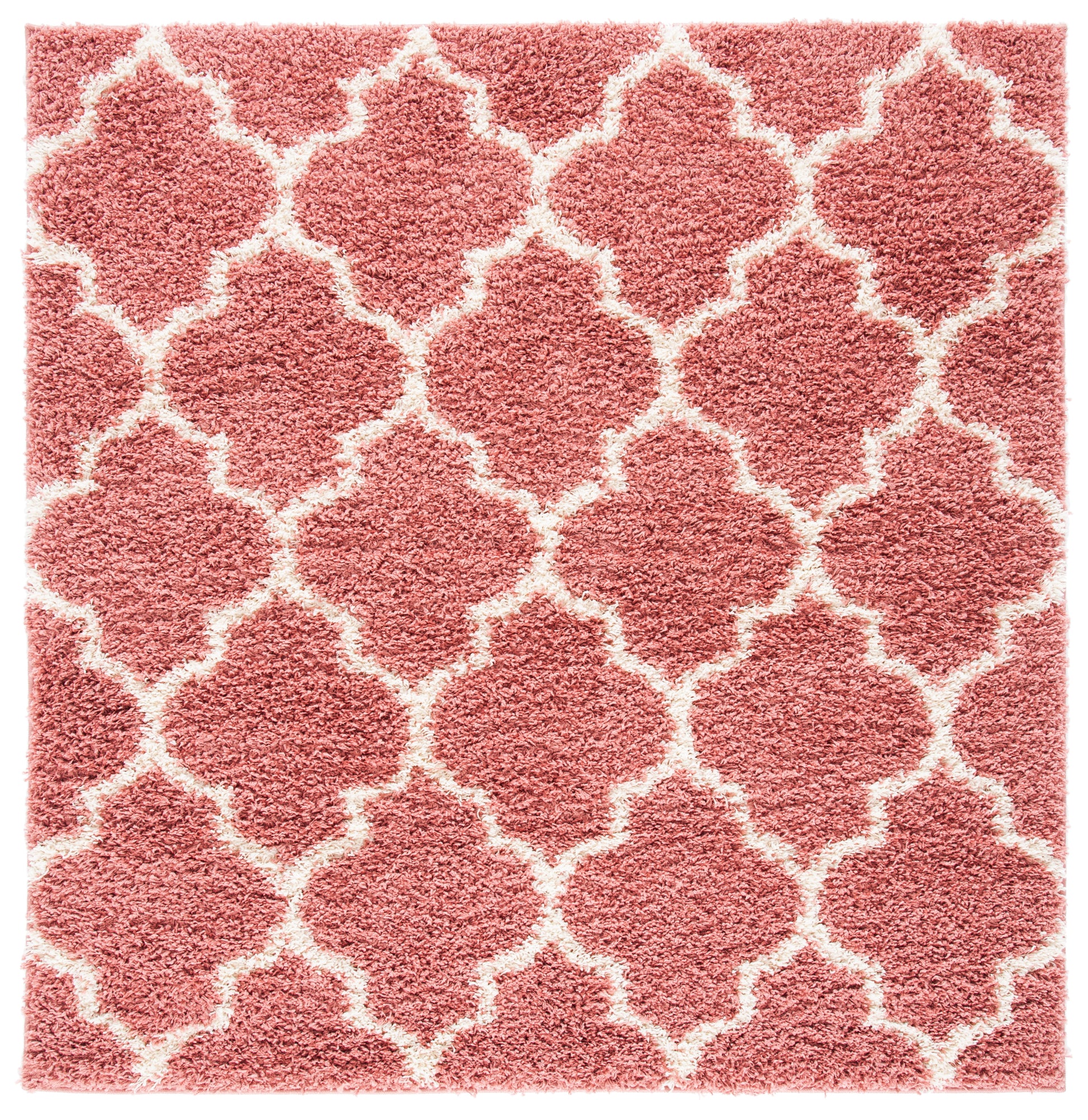 Safavieh Venus Shag Vns524U Pink/Ivory Area Rug