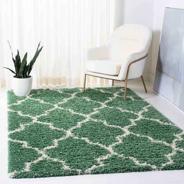 Safavieh Venus Shag Vns524Y Green/Ivory Rugs.