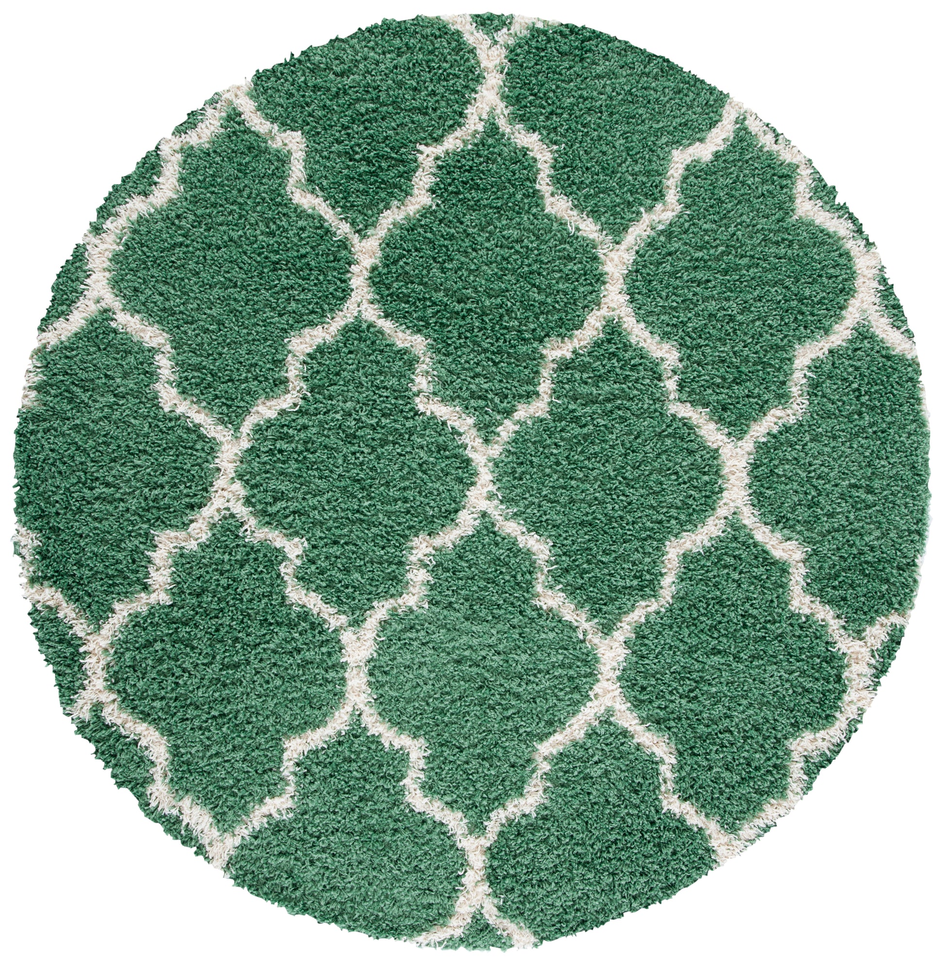 Safavieh Venus Shag Vns524Y Green/Ivory Area Rug