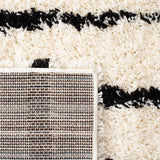 Safavieh Venus Shag Vns603A Ivory/Black Rug.