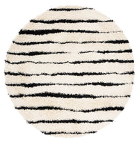 Safavieh Venus Shag Vns603A Ivory/Black Area Rug