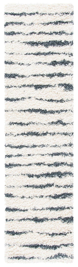 Safavieh Venus Shag Vns603B Ivory/Dark Grey Rug.