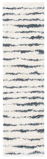 Safavieh Venus Shag Vns603B Ivory/Dark Grey Area Rug