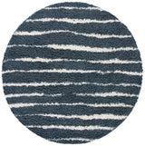 Safavieh Venus Shag Vns603G Dark Grey/Ivory Rug.