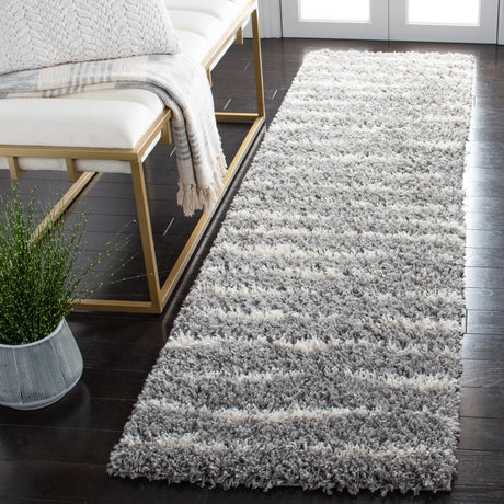 Safavieh Venus Shag Vns603J Grey/Ivory Rugs.