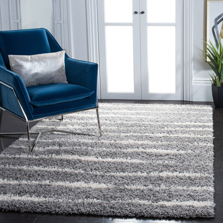 Safavieh Venus Shag Vns603J Grey/Ivory Rugs.