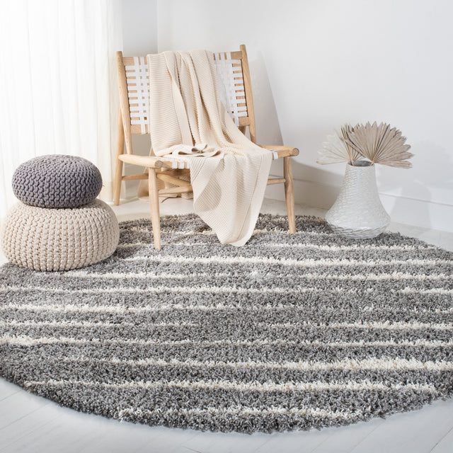 Safavieh Venus Shag Vns603J Grey/Ivory Rugs.