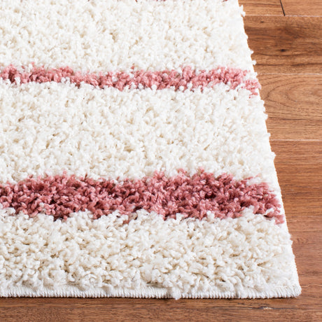 Safavieh Venus Shag Vns603V Ivory/Pink Rug.