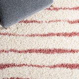 Safavieh Venus Shag Vns603V Ivory/Pink Rug.