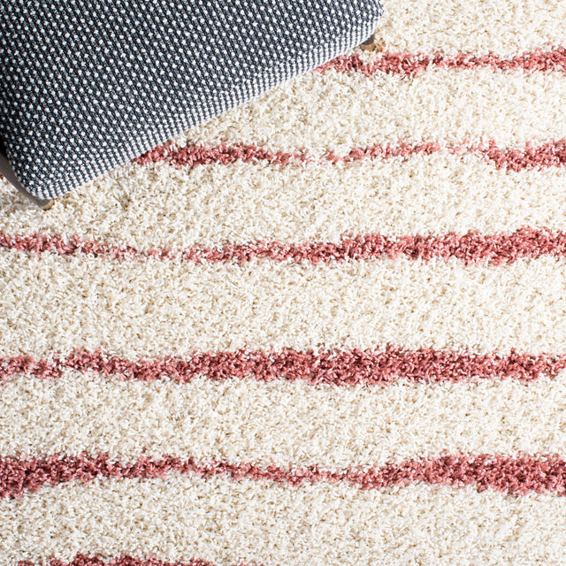Safavieh Venus Shag Vns603V Ivory/Pink Rug.