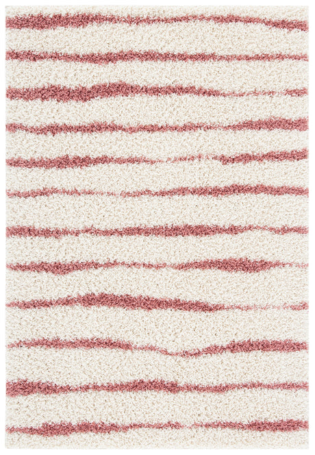 Safavieh Venus Shag Vns603V Ivory/Pink Rug.