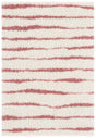 Safavieh Venus Shag Vns603V Ivory/Pink Rug.