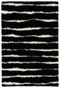 Safavieh Venus Shag Vns603Z Black/Ivory Rug.