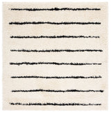 Safavieh Venus Shag Vns604A Ivory/Black Rug.