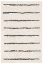 Safavieh Venus Shag Vns604B Ivory/Dark Grey Rug.