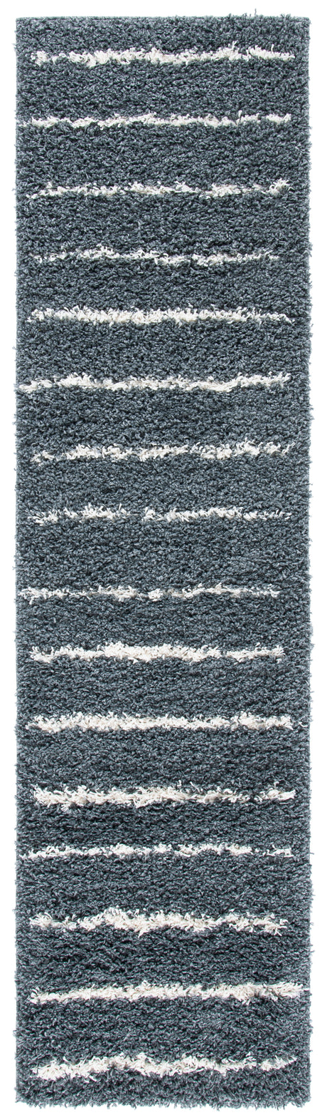 Safavieh Venus Shag Vns604G Dark Grey/Ivory Rug.