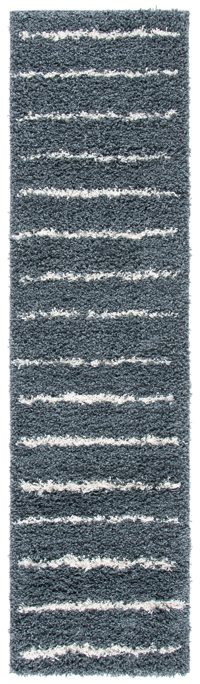 Safavieh Venus Shag Vns604G Dark Grey/Ivory Rug.