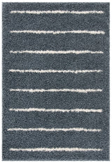 Safavieh Venus Shag Vns604G Dark Grey/Ivory Rug.