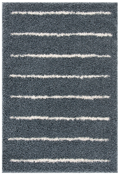 Safavieh Venus Shag Vns604G Dark Grey/Ivory Area Rug