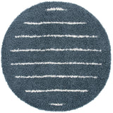 Safavieh Venus Shag Vns604G Dark Grey/Ivory Rug.