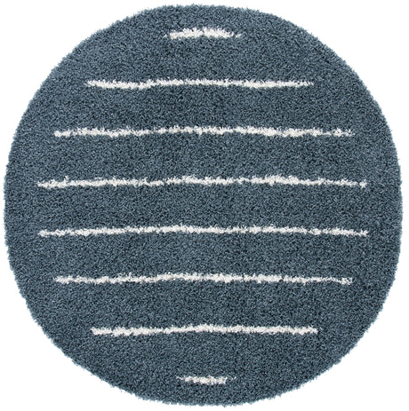 Safavieh Venus Shag Vns604G Dark Grey/Ivory Rug.