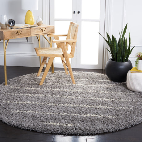 Safavieh Venus Shag Vns604J Grey/Ivory Rugs.