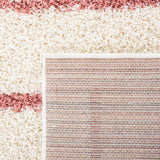 Safavieh Venus Shag Vns604V Ivory/Pink Rug.