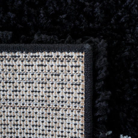 Safavieh Venus Shag Vns604Z Black/Ivory Rug.