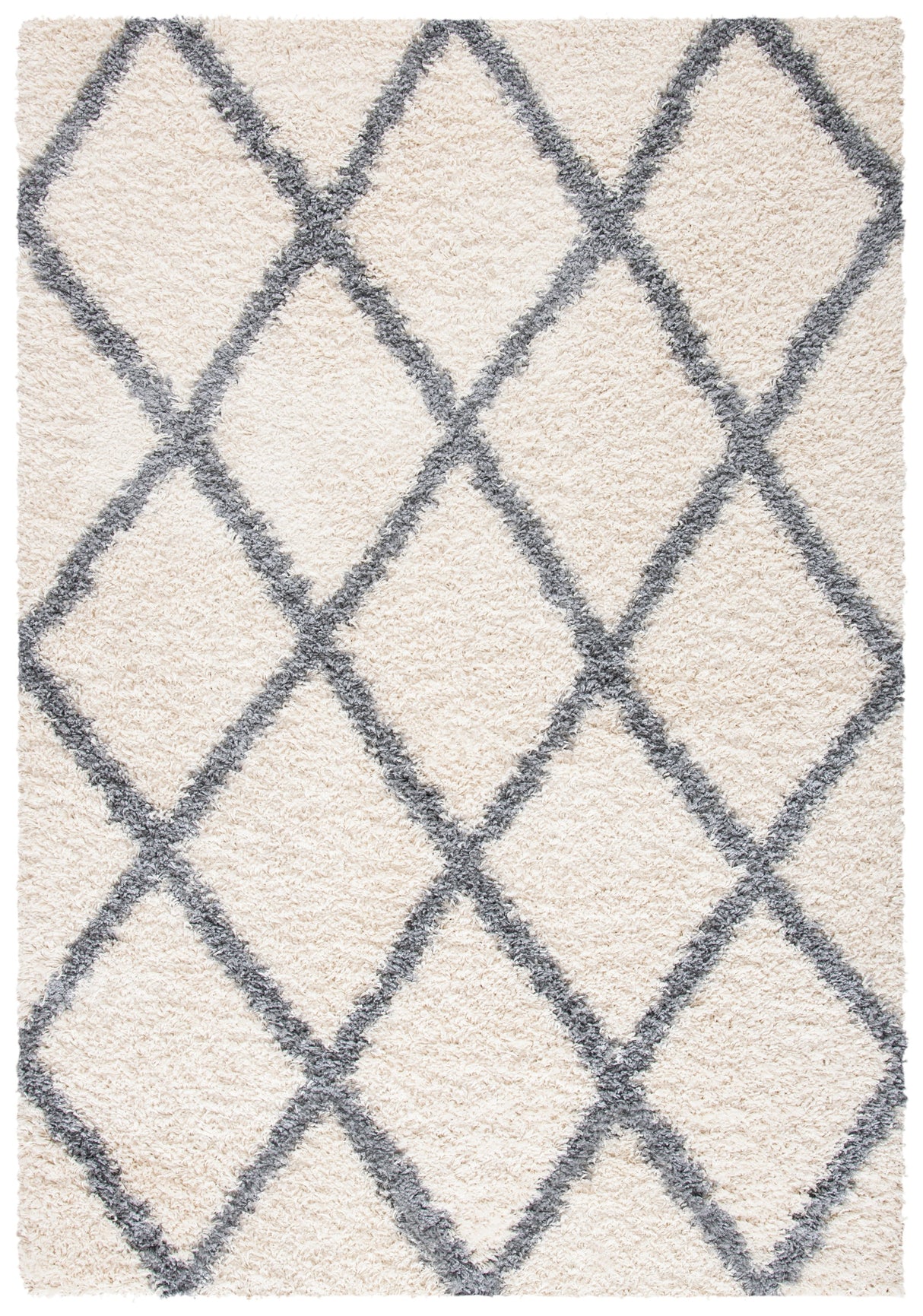Safavieh Venus Shag Vns681A Ivory/Grey Rugs.
