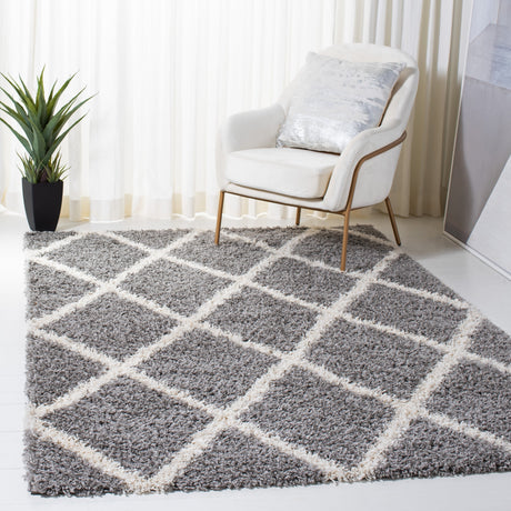 Safavieh Venus Shag Vns681J Grey/Ivory Rugs.