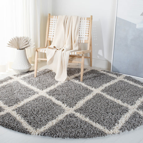 Safavieh Venus Shag Vns681J Grey/Ivory Rugs.