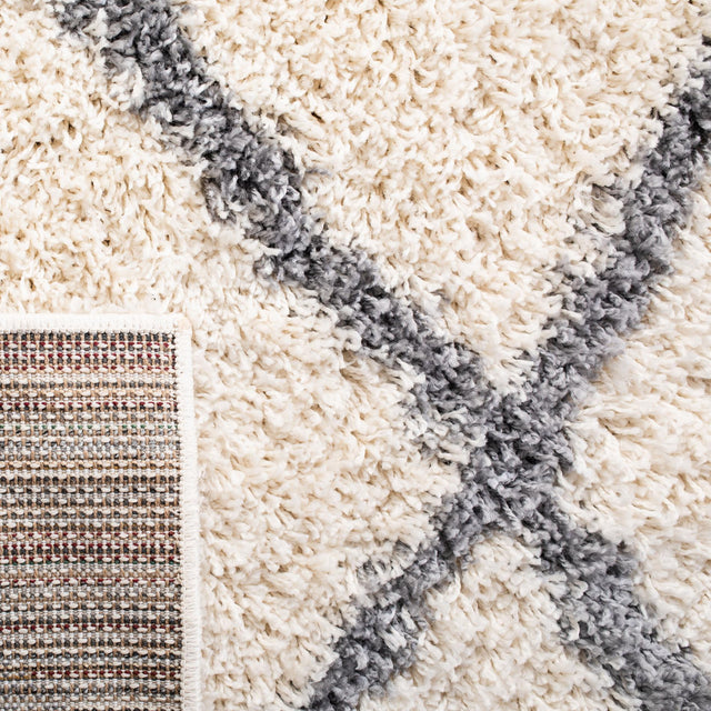 Safavieh Venus Shag Vns682A Ivory/Grey Rugs.