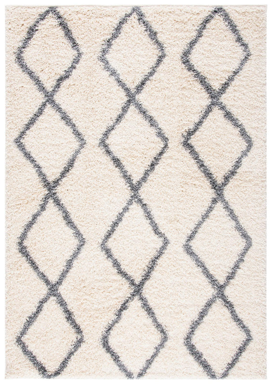 Safavieh Venus Shag Vns682A Ivory/Grey Area Rug