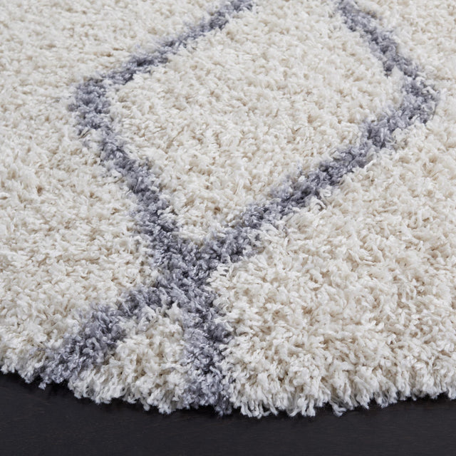 Safavieh Venus Shag Vns682A Ivory/Grey Rugs.