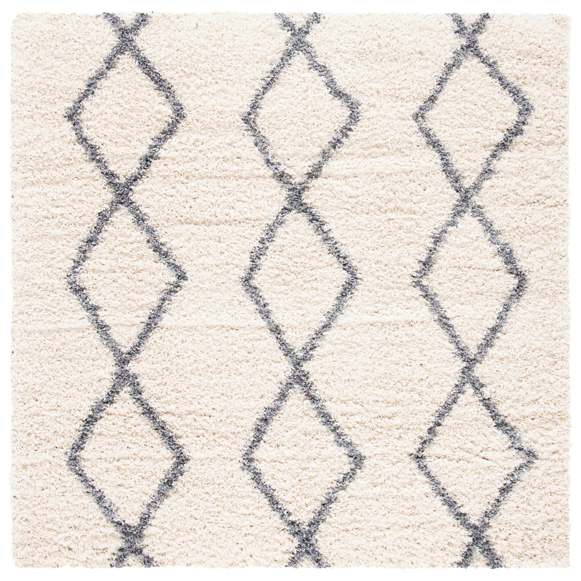 Safavieh Venus Shag Vns682A Ivory/Grey Area Rug