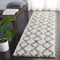 Safavieh Venus Shag Vns682B Ivory/Dark Grey Area Rug