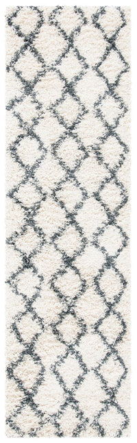 Safavieh Venus Shag Vns682B Ivory/Dark Grey Area Rug