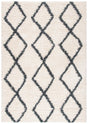 Safavieh Venus Shag Vns682B Ivory/Dark Grey Rugs.