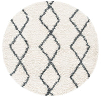 Safavieh Venus Shag Vns682B Ivory/Dark Grey Area Rug