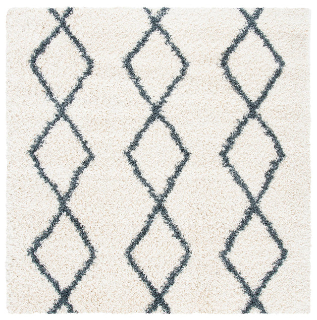 Safavieh Venus Shag Vns682B Ivory/Dark Grey Rugs.