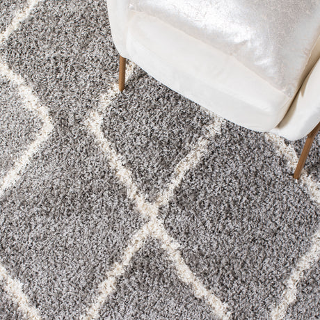 Safavieh Venus Shag Vns682J Grey/Ivory Rugs.